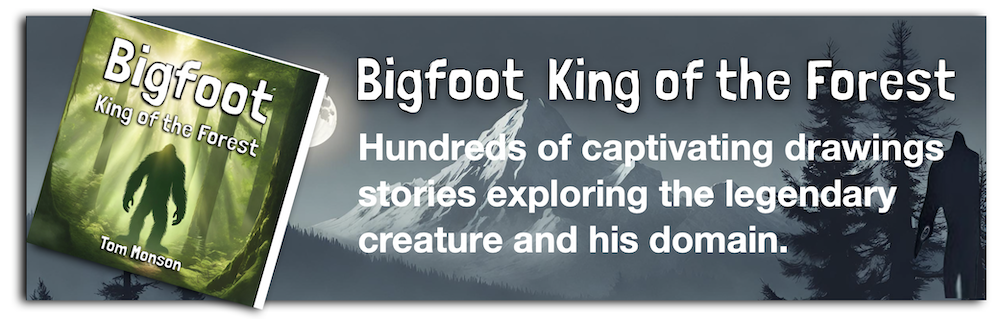 Bigfoot King of the Forest illustrations and stories about Bigfoot and his friends